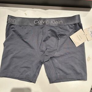 Calvin Klein Microfiber tech box briefer - dark blue new